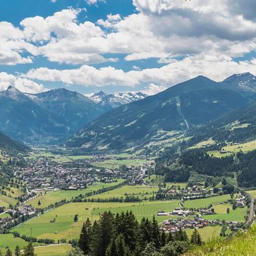 Panoramaaufnahme übers Gasteinertal