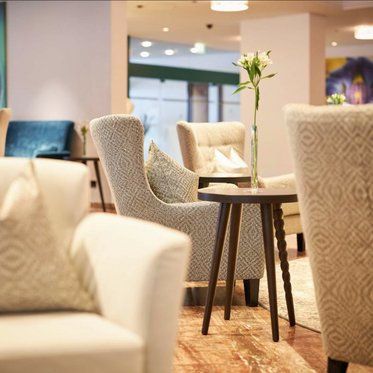 Gemütlicher Lounge- und Sitzbereich