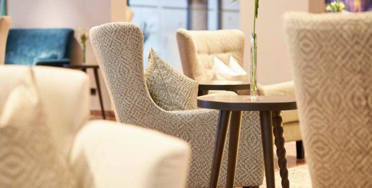 Gemütlicher Lounge- und Sitzbereich