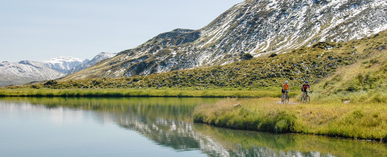 Radweg in den Gasteiner Bergen