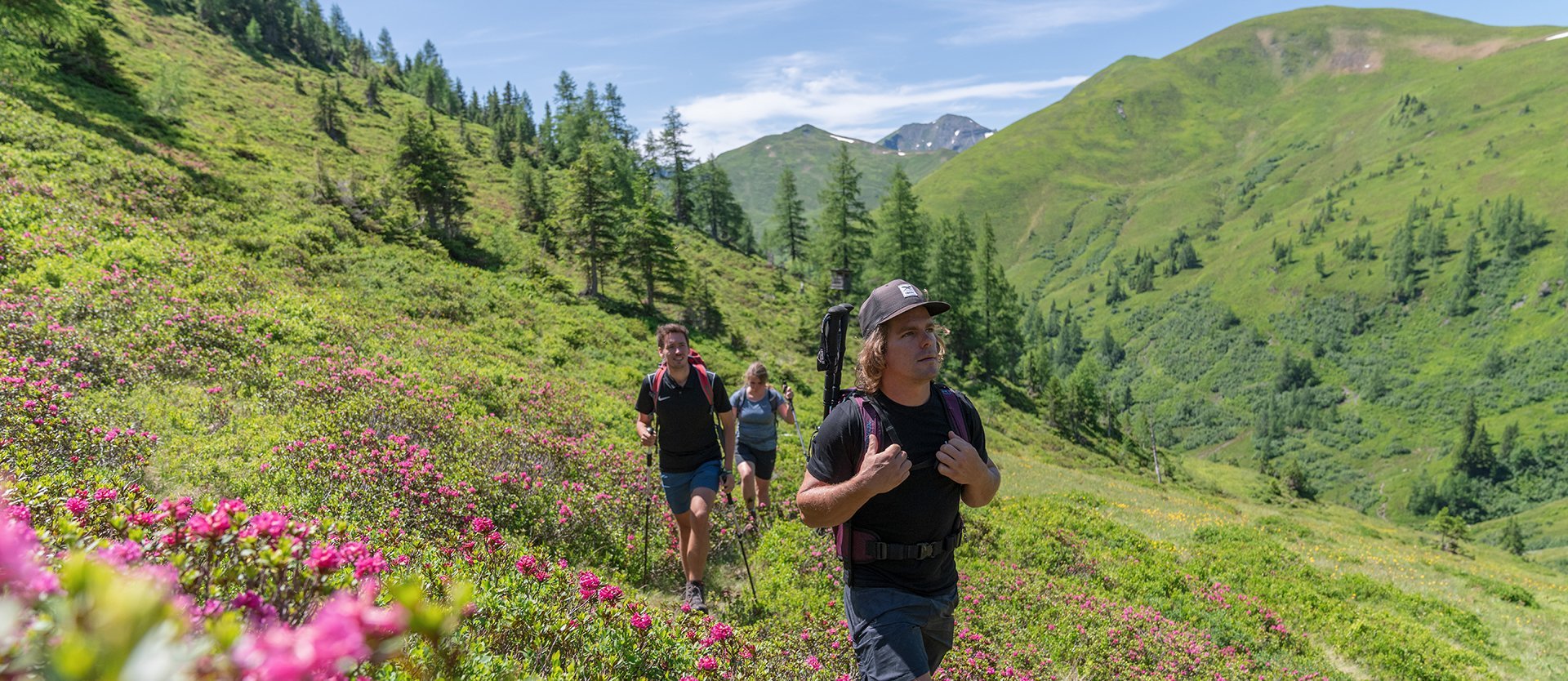 Wanderung zur Praeauer Hochalm in Gastein - ein Teil des Gastein Trails