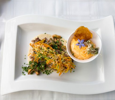 Von den Haubenköchen zubereitete Gerichte auf Gasteins Skihütten