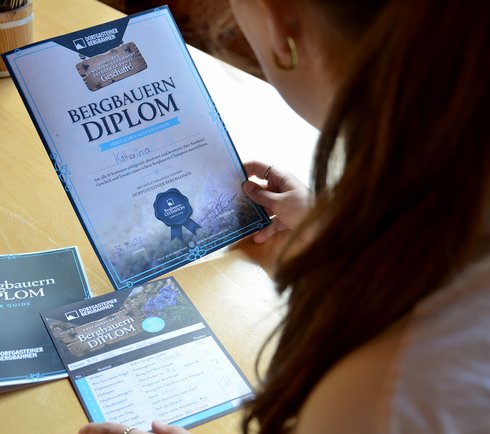 Diplom, Leaderguide und Punktezettel