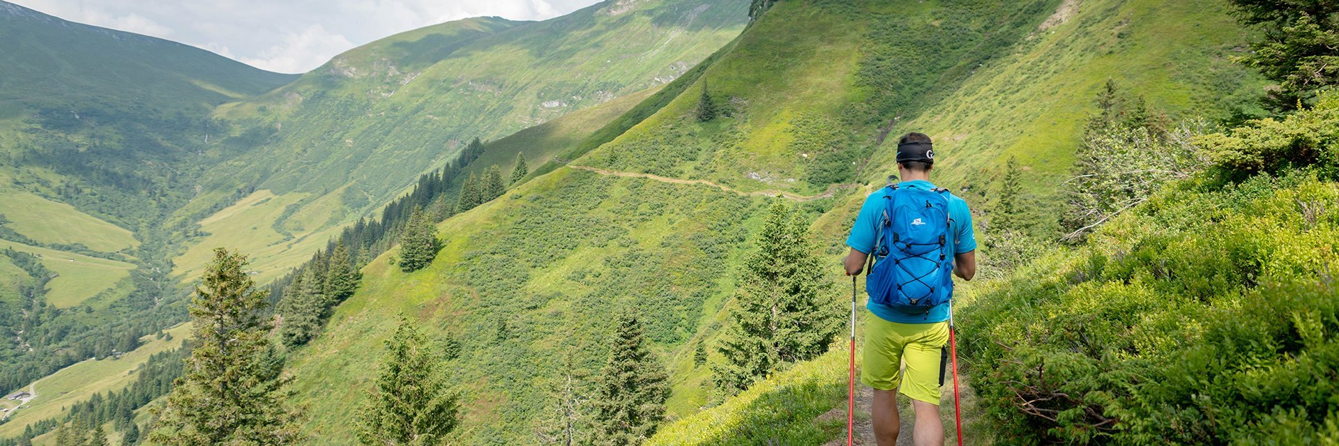 Hiking on the Krailinger Steig Bad Gastein - Gastein Trail