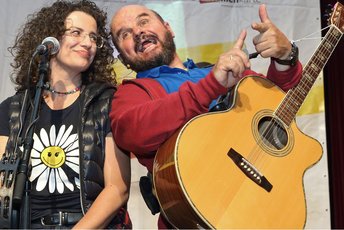 Bluatschink auf der Bühne