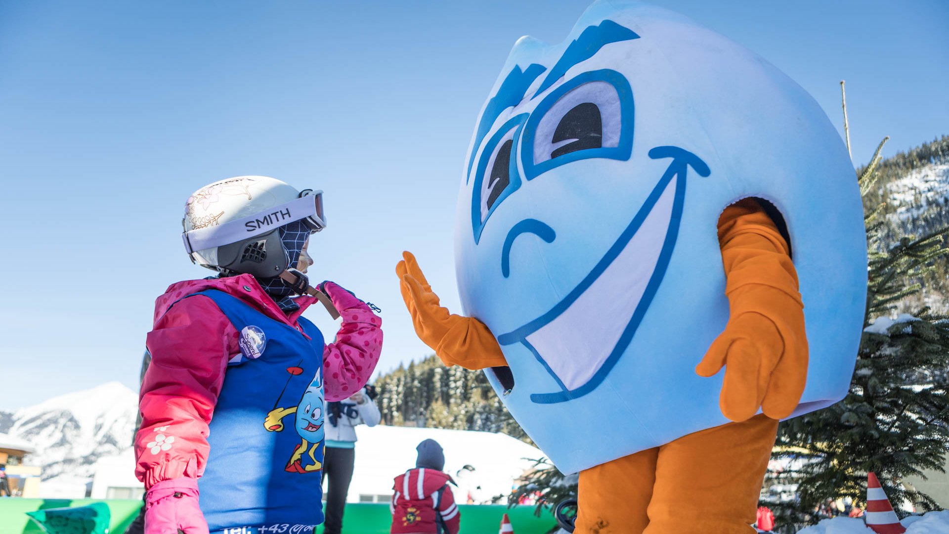 Bestens aufgehoben - im Gasti Schneepark in Gastein fühlen sich Kinder und Familien wohl!