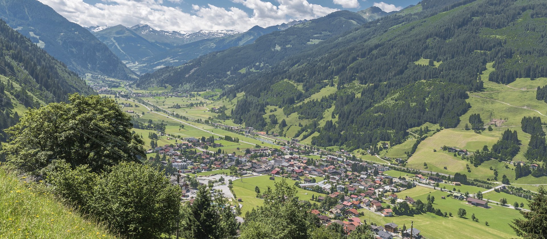 Talblick vom Fulseck auf Dorfgastein