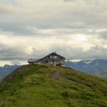 Almhütte auf dem Berg