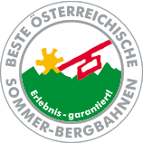 Qualitätsgütesiegel "Ausgezeichnete Österreichische Sommerbahnen"