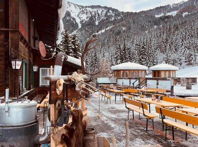 Mühlwinkelhütte Winter