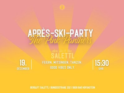 Après-Ski-Party The Pink Panthers