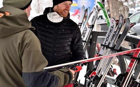 Skitest Gerog von Stöckli