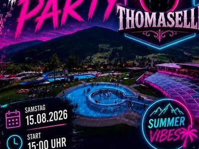 Plakat Pool party Thomaselli