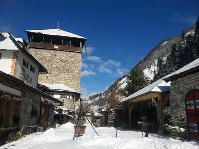 Burg Klammstein Winter