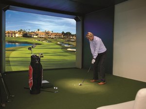 Golfsimulator_EUROPÄISCHER HOF Aktivhotel &amp; Spa