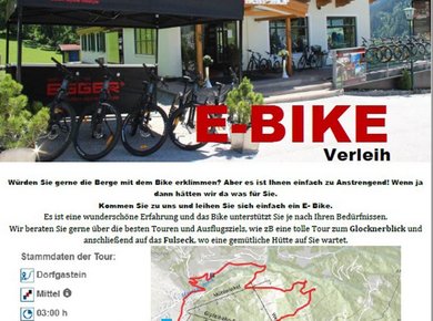 E-Bikeverleih Sport Egger