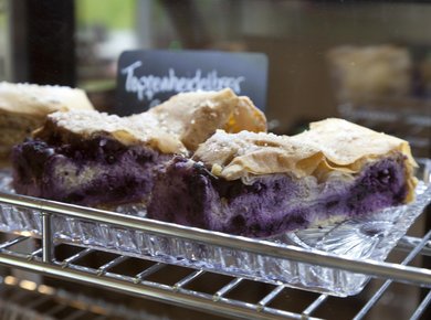 Topfenheidelbeerstrudel